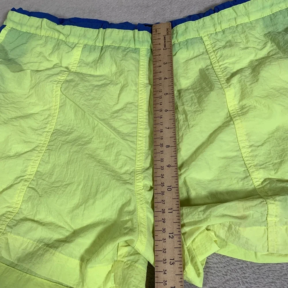 Wilson Surface Sport Shorts Mens 38 Yellow Blue Swim Trunks Volleyball Vintage